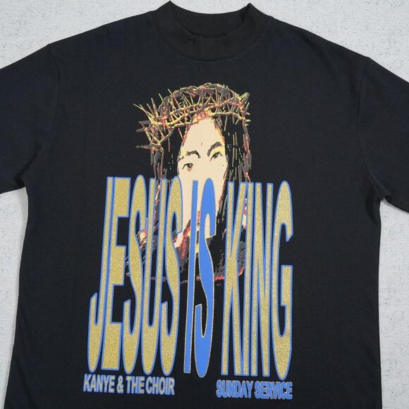Kanye West Awge Sunday Service Jesus Ls King T Shirt - Picture 2 of 6